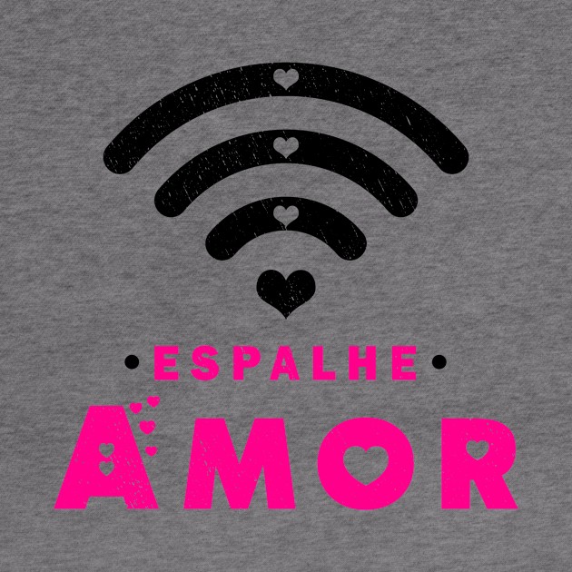 Camiseta Espalhe Amor by mqeshta